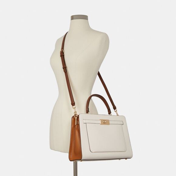 ALMOST PERFECT Coach Outlet Lane Carryall In Colorblock - Picture 5 of 6